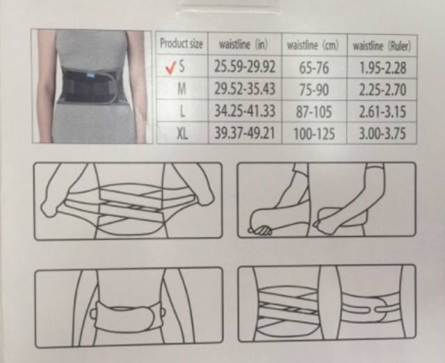 Đai Lưng Cột Sống Maxola  2