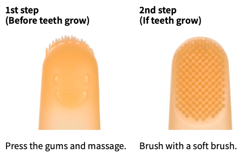 Gạc Rơ Lưỡi Silicone T.L.I Richell 3
