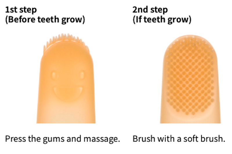 Gạc Rơ Lưỡi Silicone T.L.I Richell 3