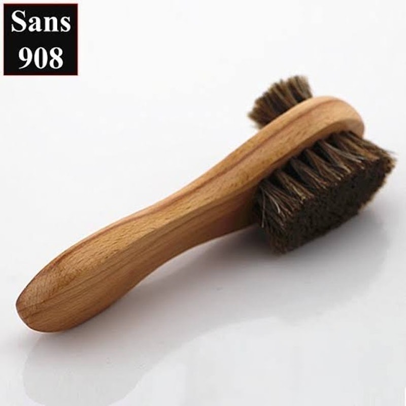 Bàn Chải Đánh Giày Lông Ngựa Hai Mặt 1