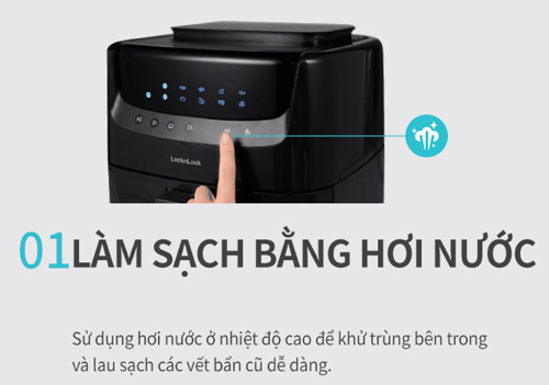 Nồi Chiên Không Dầu Lock&Lock Steam EJF881 3
