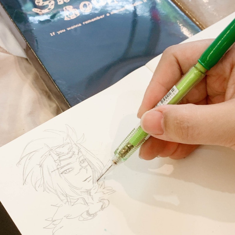 Số Sketchbook Vẽ Chì Potentate 4