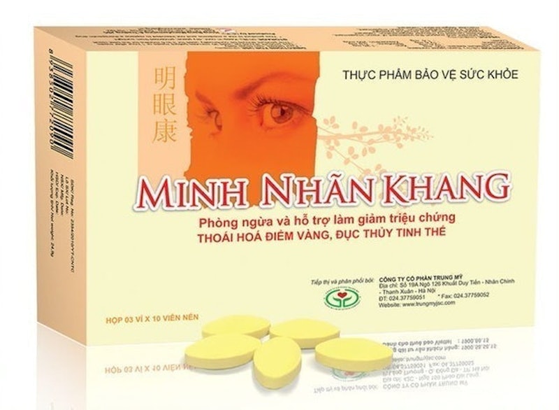 Thuốc Bổ Mắt Minh Nhãn Khang 1