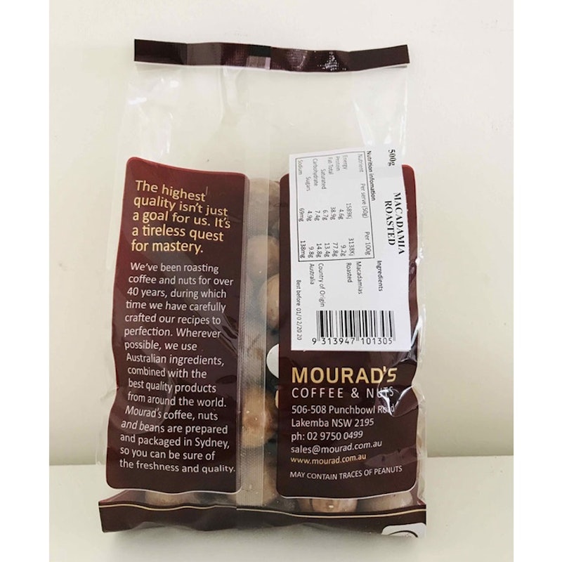 Hạt Macca Úc Nứt Vỏ Mourad's 2