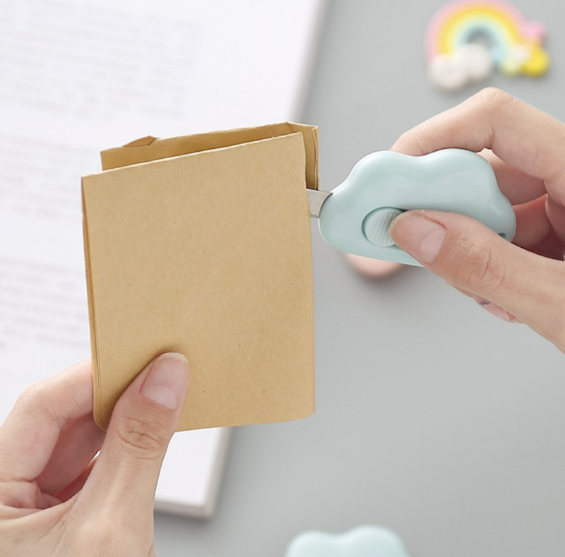 Dao Rọc Giấy Mini Hình Đám Mây 2