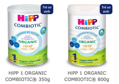 Sữa Bột HiPP Organic Combiotic 1 2