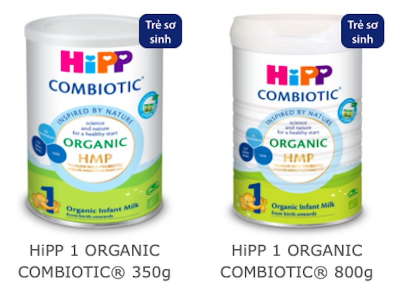 Sữa Bột HiPP Organic Combiotic 1 2