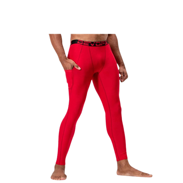 Quần Legging Thể Thao Nam Dài Có Túi  2