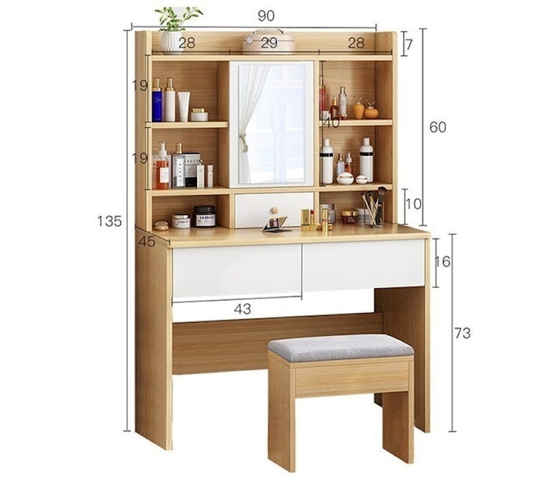 Bộ Bàn Trang Điểm Hiện Đại 2