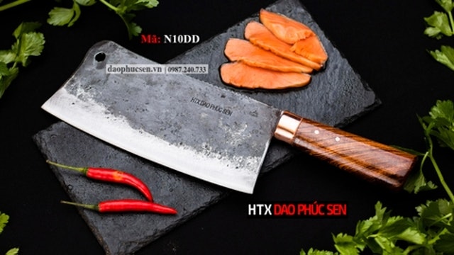 Dao Chặt Xương Ốp Cẩm Phúc Sen 1