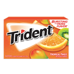 Kẹo Cao Su Không Đường Trident