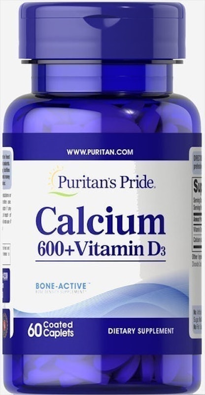 Puritan's Pride 600 + Vitamin D3 1