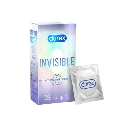 Bao Cao Su Durex Invisible Extra Thin Extra Lubricated 2