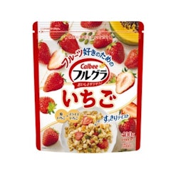 Ngũ Cốc Calbee Furugura Gấp Đôi Dâu Tây