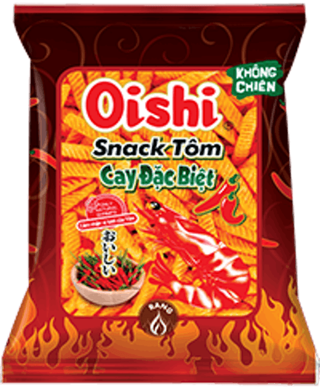 Snack Tôm Cay Oishi 2