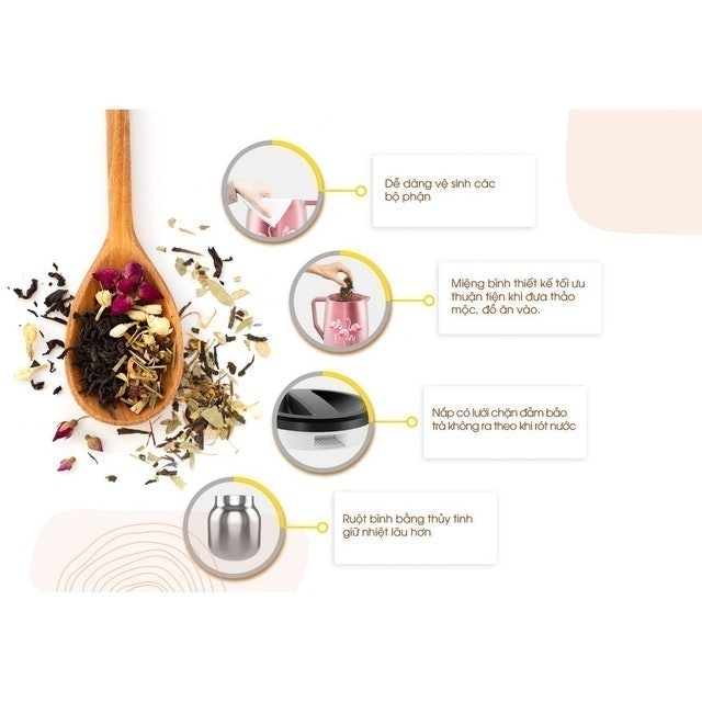 Bình Ủ Trà Đa Năng Rạng Đông  2