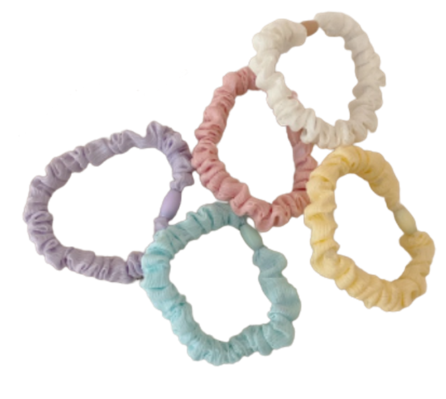 Scrunchies Nhỏ Màu Pastel  1