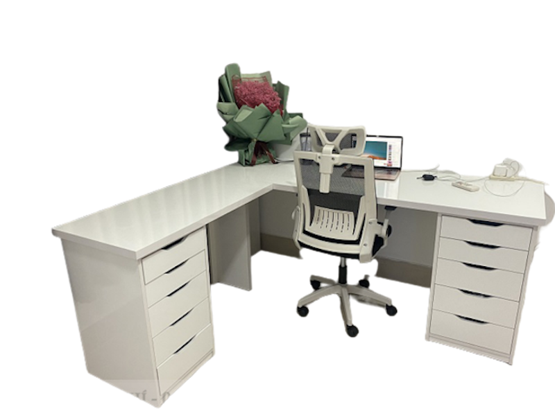 Bàn Chữ L IKEA 1