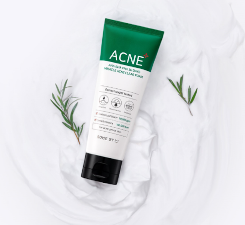 Sữa Rửa Mặt AHA-BHA-PHA 30 Days Miracle Acne Clear Foam 1