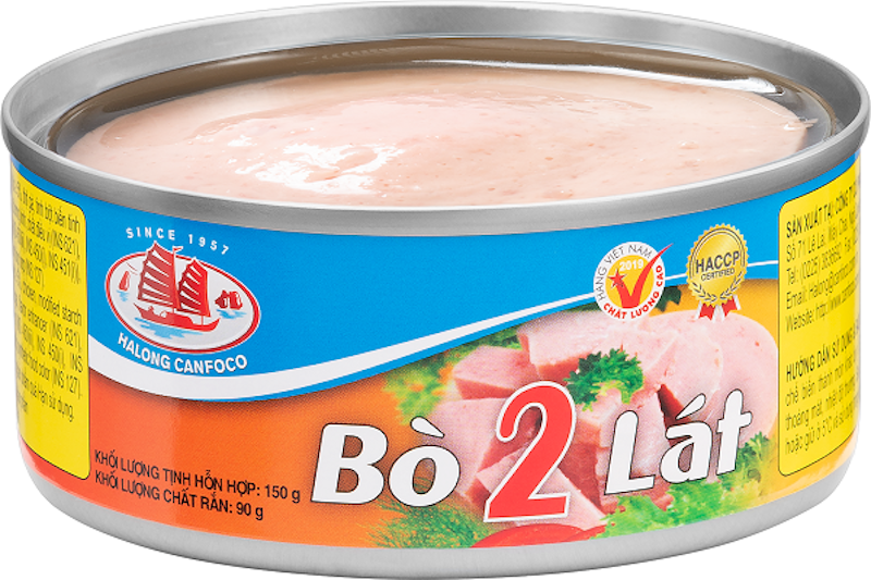 Thịt Bò 2 Lát Đồ Hộp Hạ Long 3