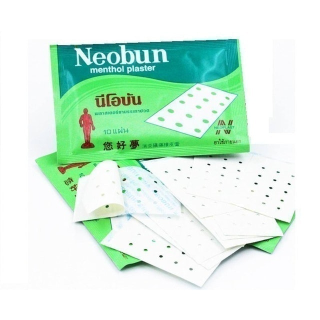 Miếng Dán Giảm Đau Neobun Menthol 1