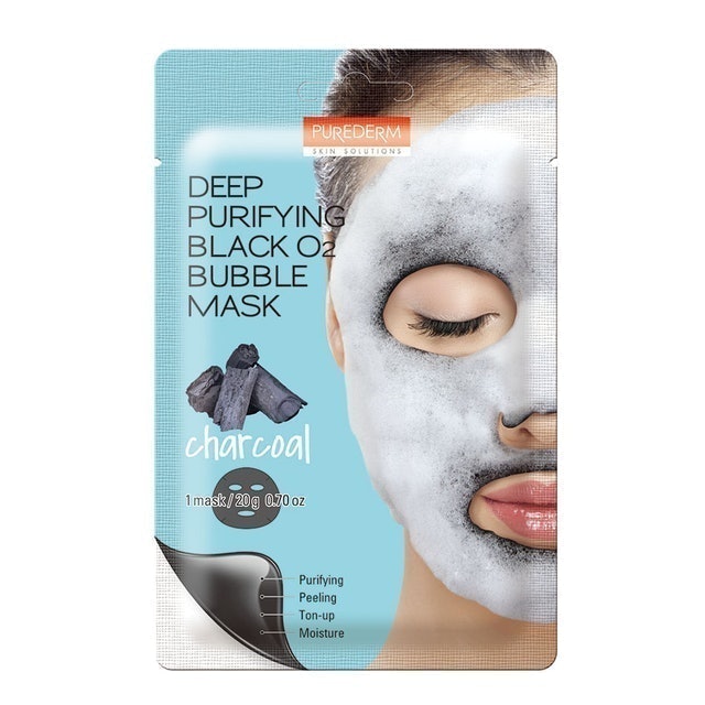 Deep Purifying Black O2 Bubble Mask 1