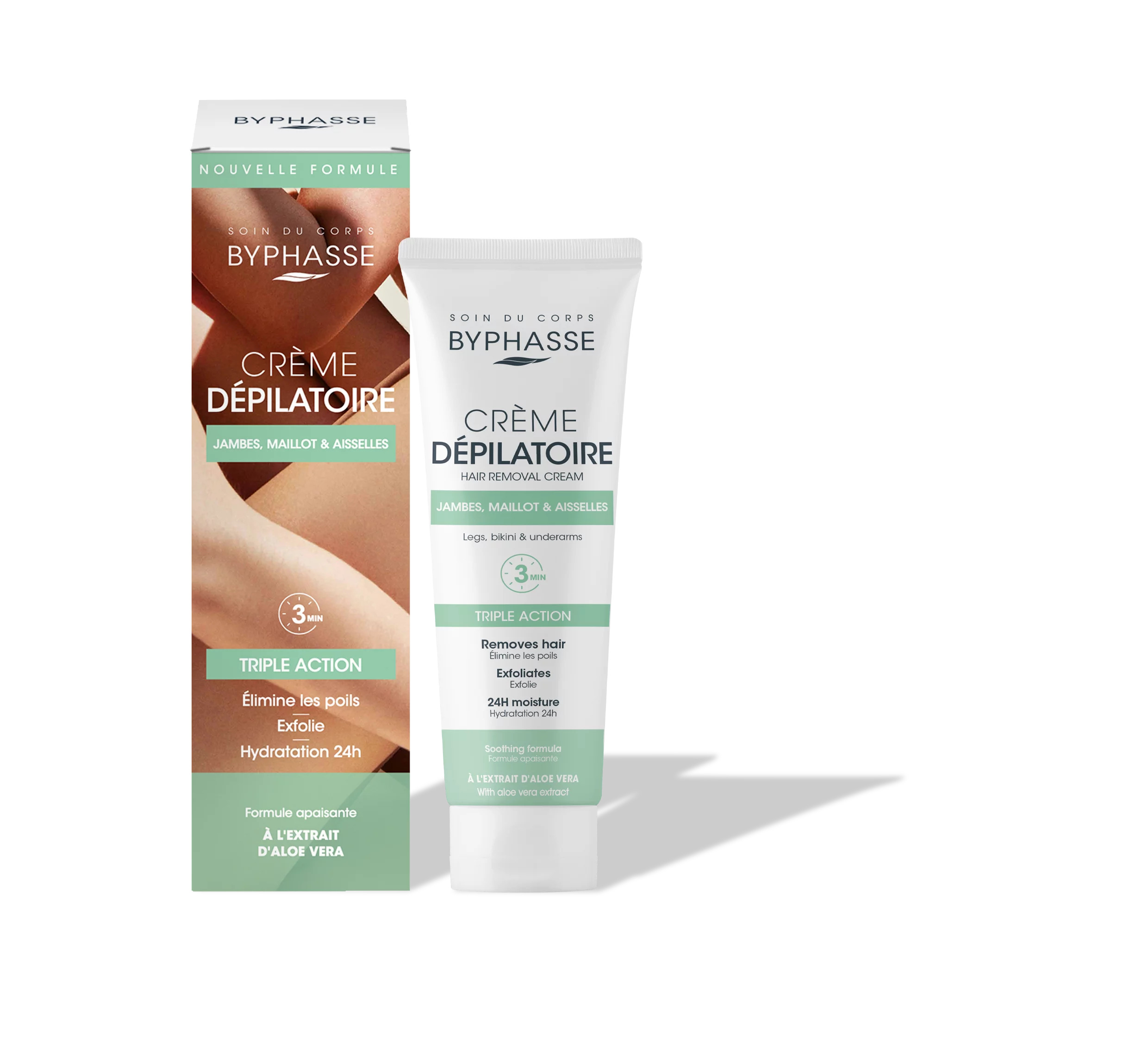 Kem Tẩy Lông Byphasse Silk Extract 1