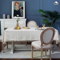 Khăn Trải Bàn Dệt Slub Jacquard