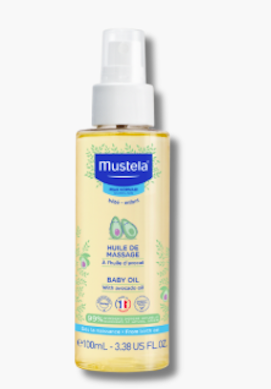 Dầu Massage Cho Bé Mustela Baby Oil With Avocado 1