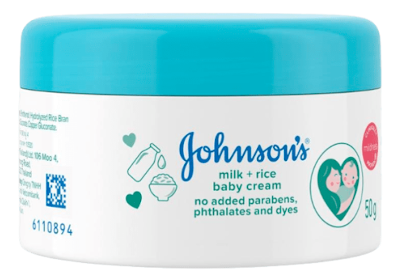 Kem Dưỡng Thể Johnson's Milk & Rice Baby Cream 2