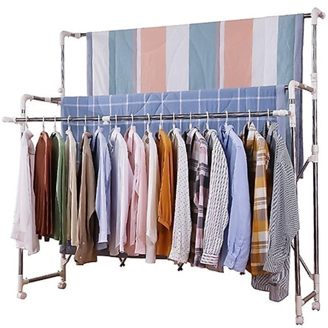 Giá Phơi Đồ 3 Tầng Inox 1