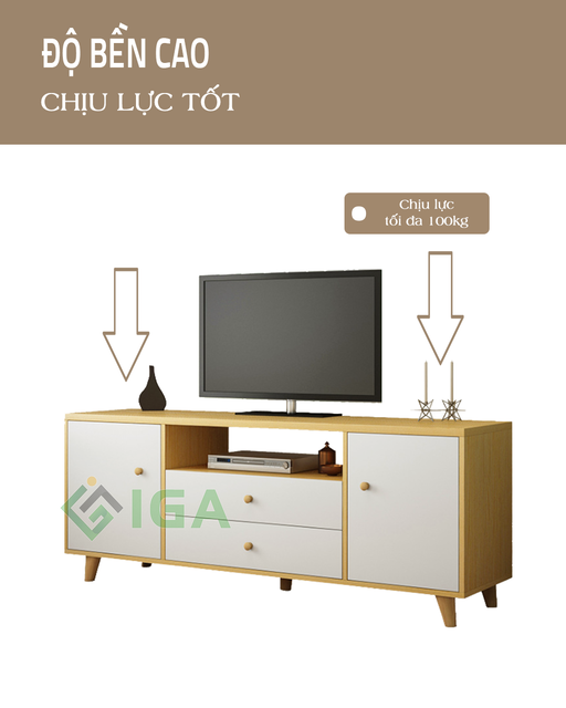 Kệ Tivi Để Sàn IGEA 6