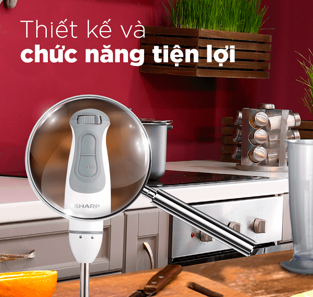 Máy Xay Cầm Tay Sharp 2