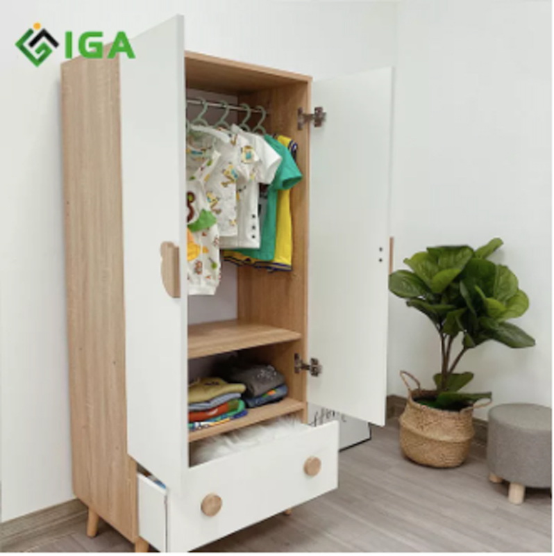 Tủ Quần Áo Trẻ Em IGA 2