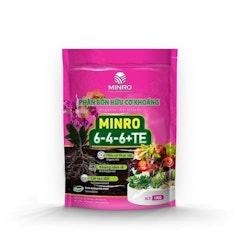Phân Bón Hữu Cơ Khoáng MINRO 6-4-6 +TE