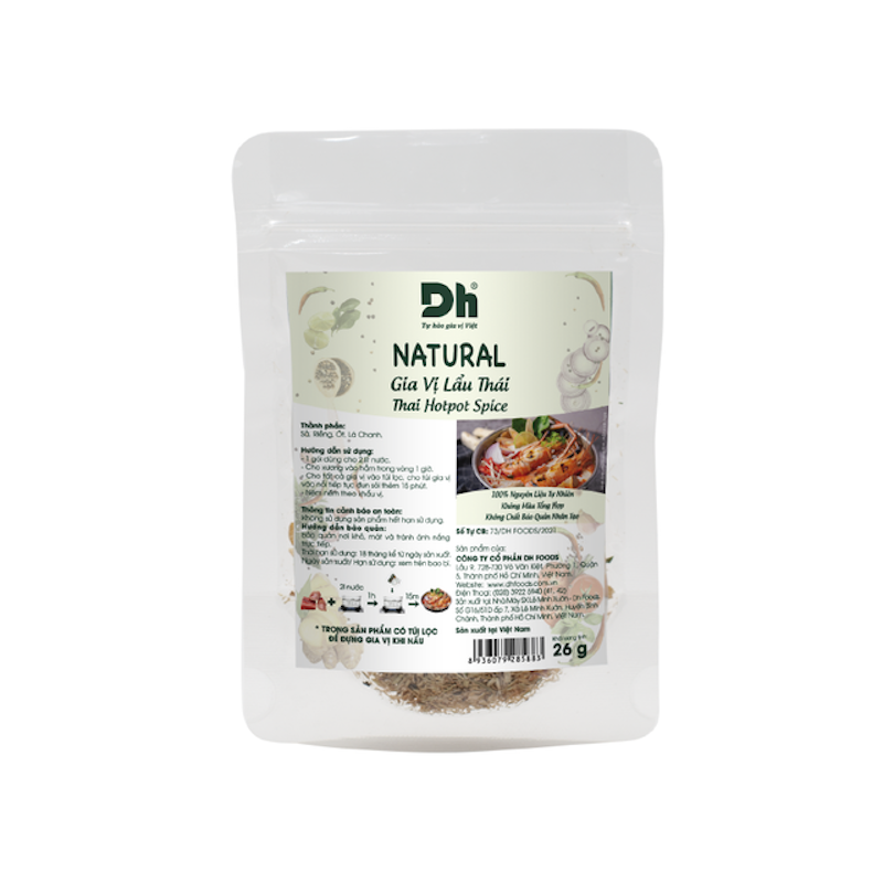 Gia Vị Lẩu Thái DH Foods Natural 1