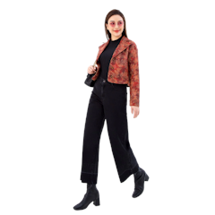 Quần Dài Jeans Nữ Gấu Xỏa TQ124J1746