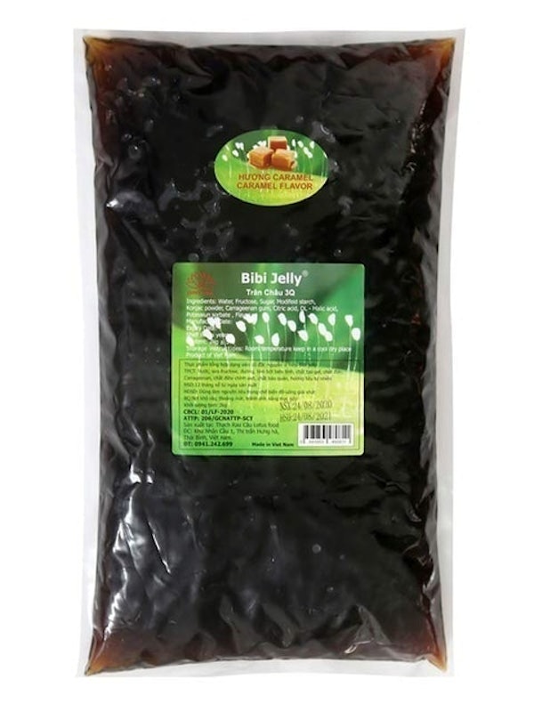 Trân Châu Đường Đen 3Q BibiJelly Lotus Food 1