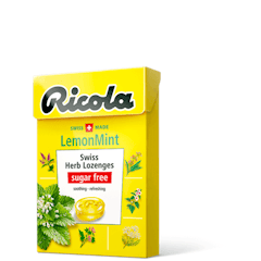 Kẹo Ngậm Thảo Mộc Bạc Hà Lemon Mint Không Đường