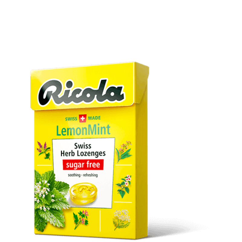 Kẹo Ngậm Thảo Mộc Bạc Hà Lemon Mint Không Đường 1