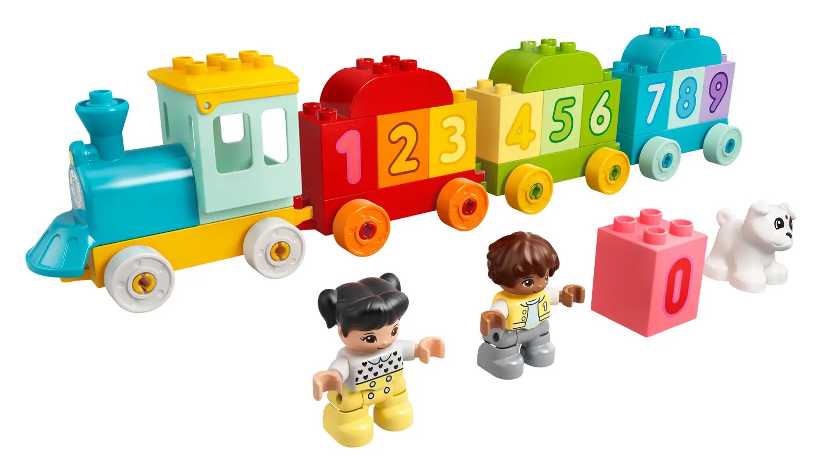 Lego Duplo Tàu lửa học đếm số 5