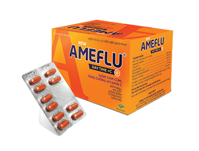 Thuốc Cảm New Ameflu Daytime+C 1