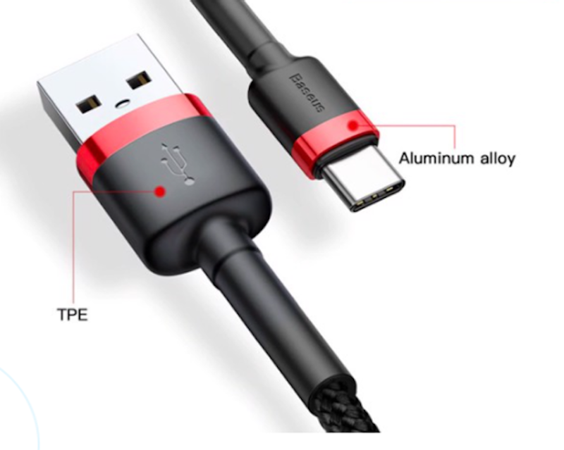 Cáp Sạc Baseus Type C Cafule 2