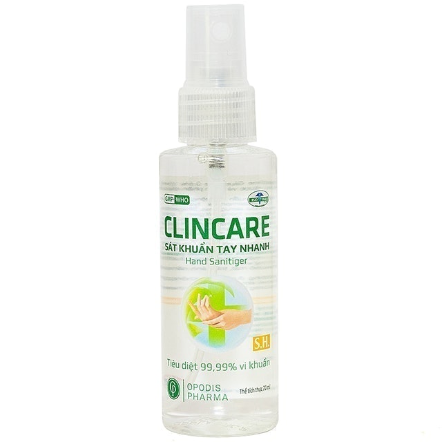 Xịt Khử Khuẩn Clincare SH 1