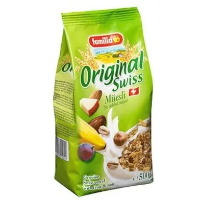 Ngũ Cốc Ăn Kiêng Trộn Trái Cây Sấy Khô Không Đường Swiss Muesli  2