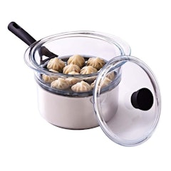 Xửng Hấp Thuỷ Tinh Steamer Basket