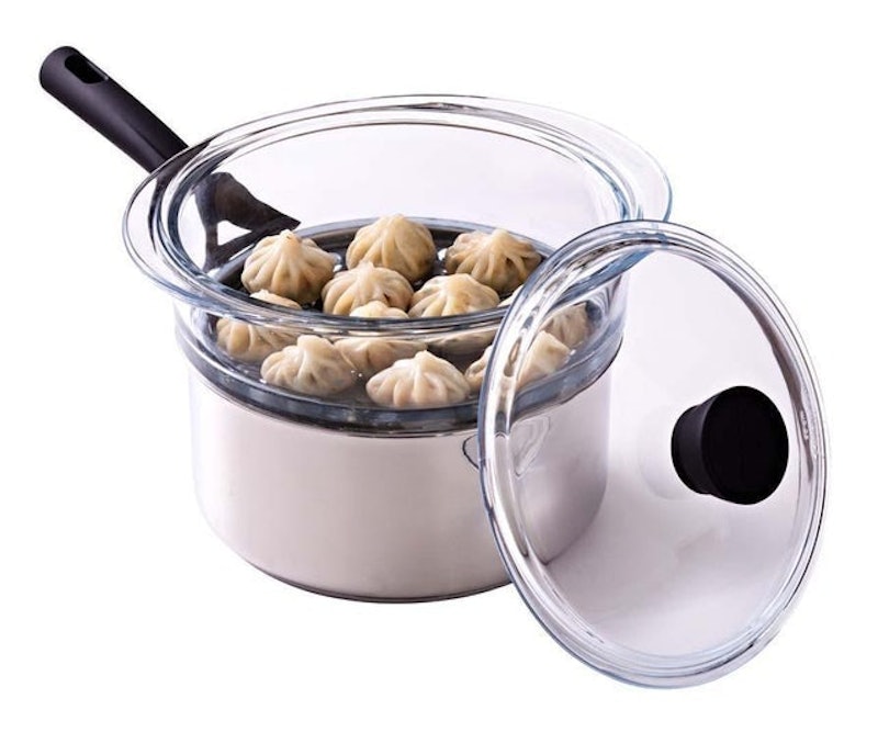 Xửng Hấp Thuỷ Tinh Steamer Basket 1