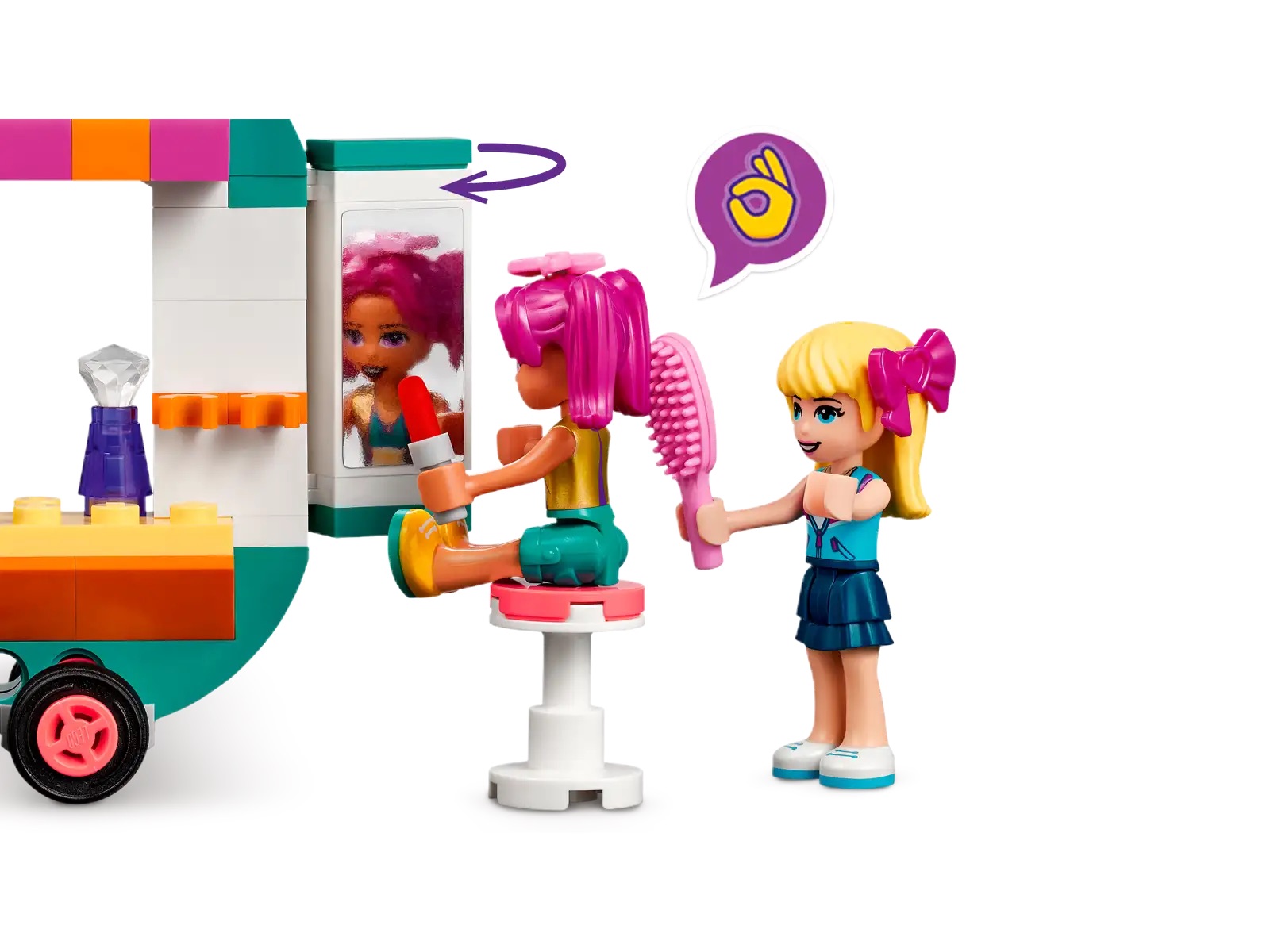 Lego Friends Tiệm Làm Đẹp Di Động Của Stephanie 5