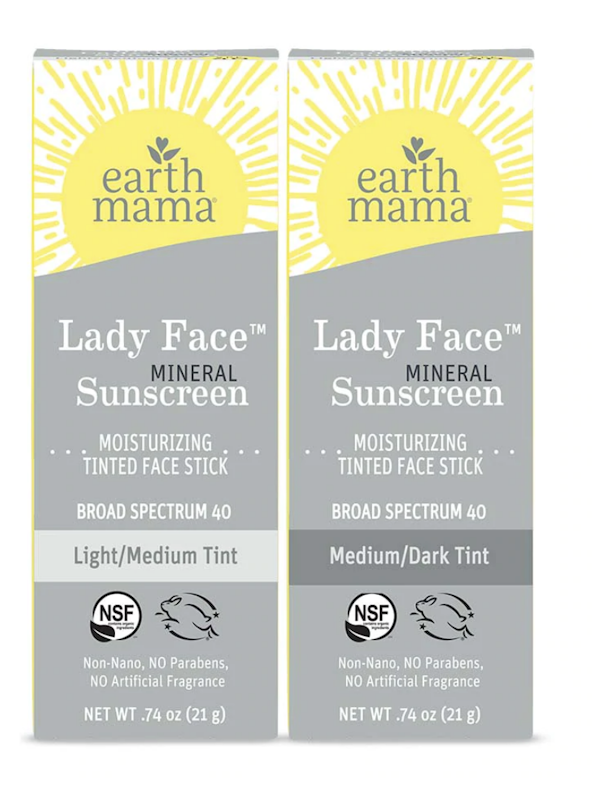 Lady Face Tinted Mineral Sunscreen Face Stick 1