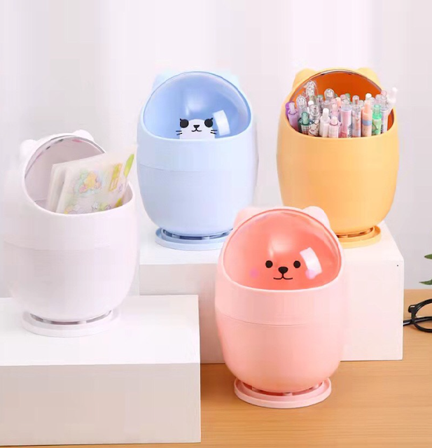 [2024] Top 10 Thùng Rác Mini Để Bàn Cute nhất hiện nay (Nắp Lật, Nắp Bật Lò Xo) 3